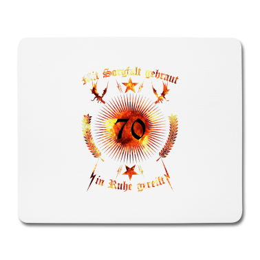 70 Geburtstag Geschenk Mousepad - 70. Geburtstag