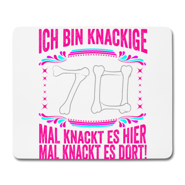 70 Geburtstag Geschenk Mousepad - 70. Geburtstag Alter Sack 70 Alte Schachtel 70