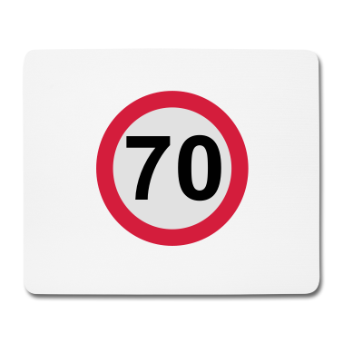 70 Geburtstag Geschenk Mousepad - 70 Geburtstag