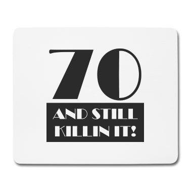 70 Geburtstag Geschenk Mousepad - 70. Geburtstag