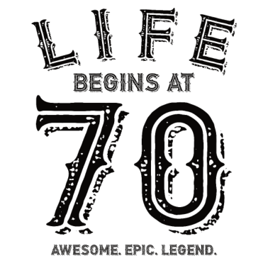 Motiv 70. Geburtstag 70 Jahre Geburtstagsgeschenk