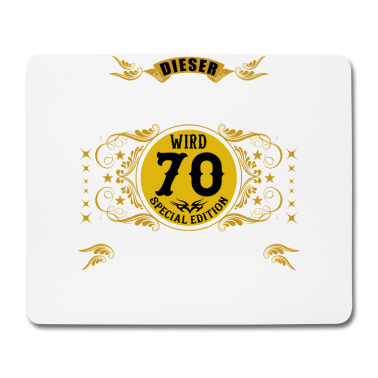 70 Geburtstag Geschenk Mousepad - 70 Geburtstag 70. Jubiläum 70 Ehrentag Geschenk