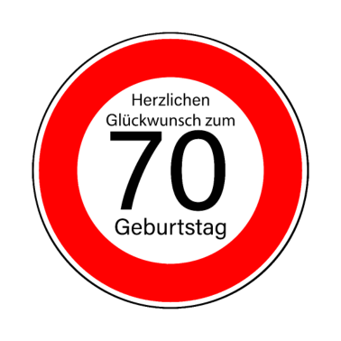 Motiv 70. Geburtstag