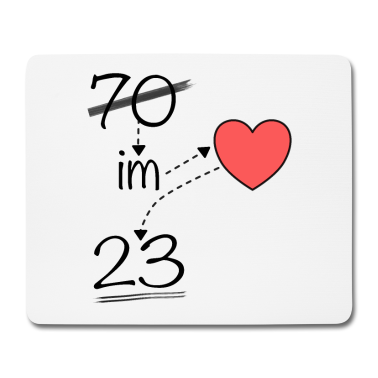 70 Geburtstag Geschenk Mousepad - 70. Geburtstag