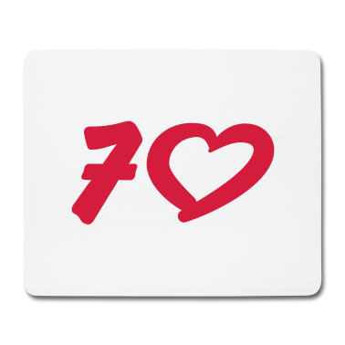 70 Geburtstag Geschenk Mousepad - 70. Geburtstag