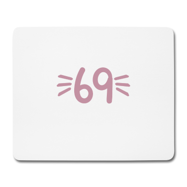 70 Geburtstag Geschenk Mousepad - Ich bin 69 wie oft noch 70 Jahre 70. Geburtstag