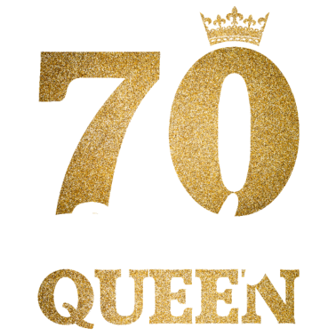 Motiv 70 Birthday Queen 70. Geburtstag Frauen 70 Jahre
