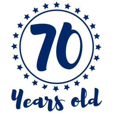 Motiv 70. Geburtstag: 70 Years Old