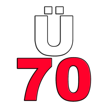 Motiv Ü 70 - GEBURTSTAG
