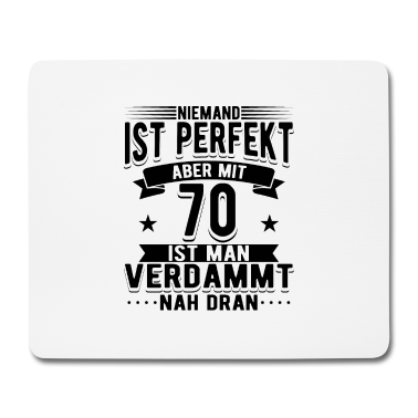 70 Geburtstag Geschenk Mousepad - 70 Geburtstag Mann