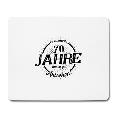 70 Geburtstag Geschenk Mousepad - 70. Geburtstag Frauen Es dauerte 70 Jahre