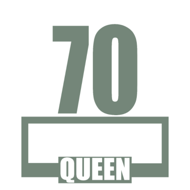 Motiv 70. Geburtstag 70 Jahre 70er Birthday Queen