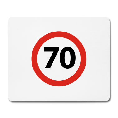 70 Geburtstag Geschenk Mousepad - 70. Geburtstag