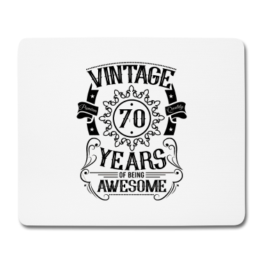 70 Geburtstag Geschenk Mousepad - 70. Geburtstag Geschenkideen Vintage