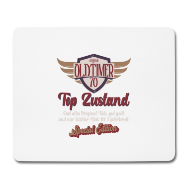 70 Geburtstag Geschenk Mousepad - 70 Jahre Oldtimer Top Zustand 70. Geburtstag