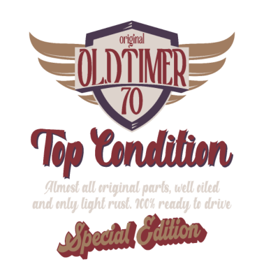 Motiv 70 Jahre Oldtimer Top Zustand 70. Geburtstag