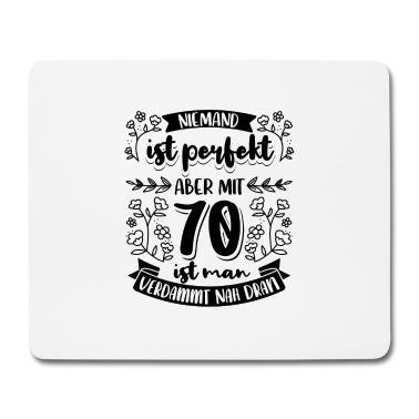 70 Geburtstag Geschenk Mousepad - 70 Geburtstag Frau Lustig