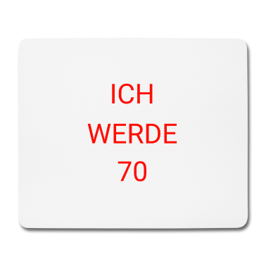 70 Geburtstag Geschenk Mousepad - Geburtstag 70 Jahre