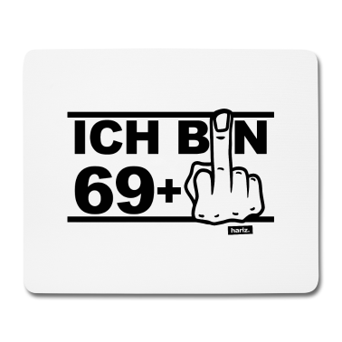 70 Geburtstag Geschenk Mousepad - Ich Bin 70 Mittelfinger 70 Geburtstag HARIZ Gesche