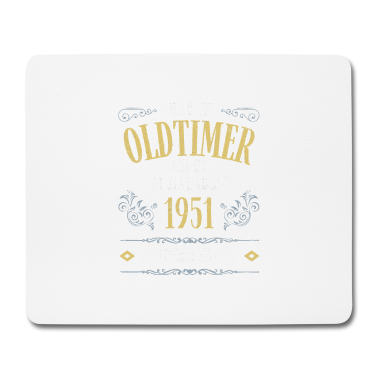 70 Geburtstag Geschenk Mousepad - 70. Geburtstag 70 Jahre 1951 Geschenk