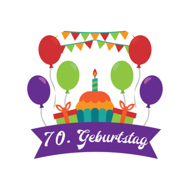 Motiv 70. Geburtstag
