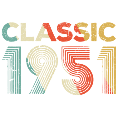 Motiv 1951 Classic 70. Geburtstag