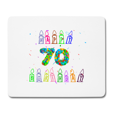 70 Geburtstag Geschenk Mousepad - Geschenkidee 70. Geburtstag, Geburtstagsgeschenk