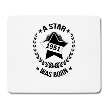 70 Geburtstag Geschenk Mousepad - 70. Geburtstag Jahrgang 1951