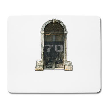 70 Geburtstag Geschenk Mousepad - 70. Geburtstag - Tür Venedig