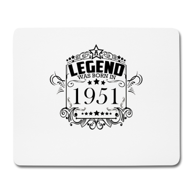 70 Geburtstag Geschenk Mousepad - 70 Geburtstag jahrgang 1951