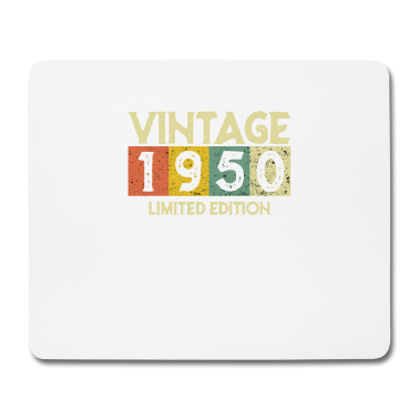 70 Geburtstag Geschenk Mousepad - Geschenk zum 70 Geburtstag Jahrgang 1950 70 Jahre