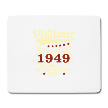 70 Geburtstag Geschenk Mousepad - 1949 Oldtimer 70 Jahre 70. Geburtstag Geschenk