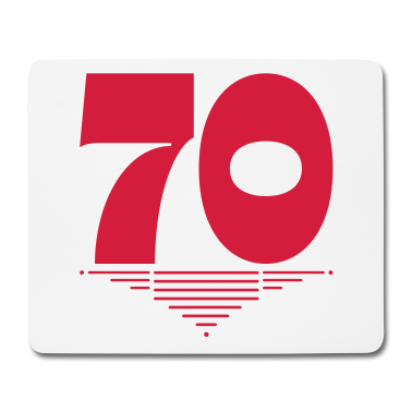70 Geburtstag Geschenk Mousepad - 70