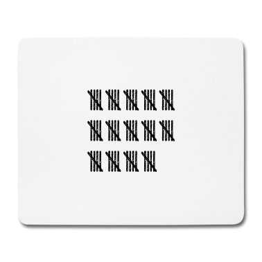 70 Geburtstag Geschenk Mousepad - STRICHLISTE 70 Geburtstag Opa Lustig