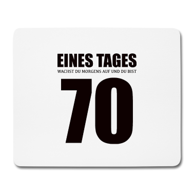 70 Geburtstag Geschenk Mousepad - 70 Geburtstag Geschenk Feier Geschenkidee
