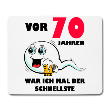 70 Geburtstag Geschenk Mousepad - 70.Ehrentag 70. Jubiläum Club der alten Säcke 70