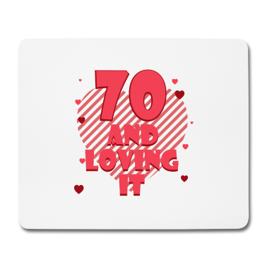 70 Geburtstag Geschenk Mousepad - 70 Geburtstag