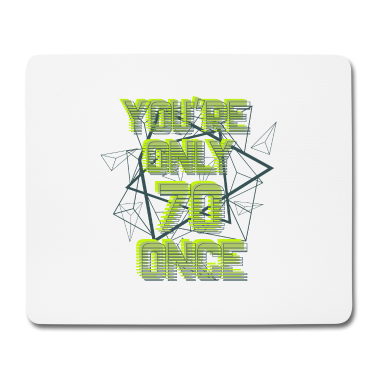 70 Geburtstag Geschenk Mousepad - 70 Geburtstag