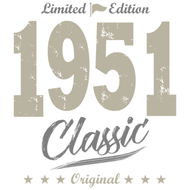 Motiv Geburtstag 70 Jahre 1951 Geburtsjahr