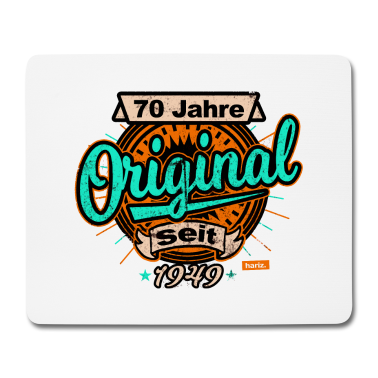 70 Geburtstag Geschenk Mousepad - 70 Jahre Original Seit 1949 70 Geburtstag HARIZ Ge