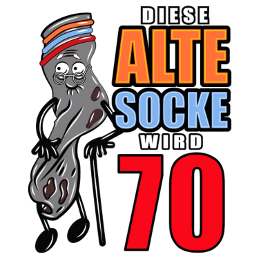 Motiv Club der alten Säcke 70 und alten Schachteln 70