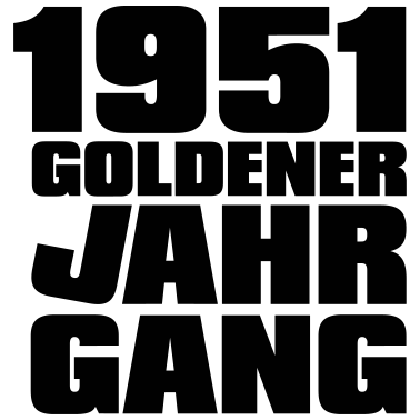 Motiv 70. Geburtstag goldener Jahrgang 1951 geboren