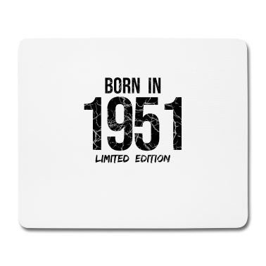 70 Geburtstag Geschenk Mousepad - 70. Geburtstag - BORN IN 1951 LIMITED EDITION
