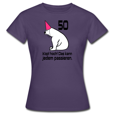50 Geburtstag Geschenk T-Shirt - Bär 50. Geburtstag
