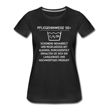 50 Geburtstag Geschenk T-Shirt - Pflegehinweise 50+, 50. Geburtstag lustig, 1969