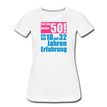 50 Geburtstag Geschenk T-Shirt - ich bin keine 50 jahre
