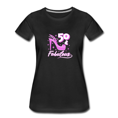50 Geburtstag Geschenk T-Shirt - Fünfzig Und Fabelhaft 50. Geburtstag