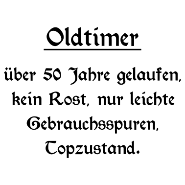 Motiv Oldtimer - 50. Geburtstag