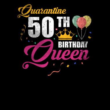 Motiv Quarantine 50th Birthday Queen T-Shirt 1971