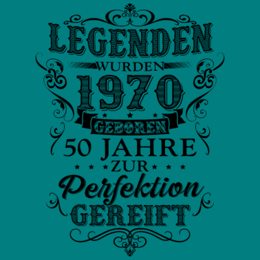 Motiv Jahrgang 1970 50. Geburtstag Legende 50 Jahre